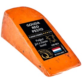 Гауда с червено песто
