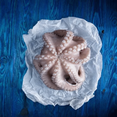 ОКТОПОД ЦВЕТЕ IQF - Гърция/Мароко - глазировка: 15% (Octopus Vulgaris)